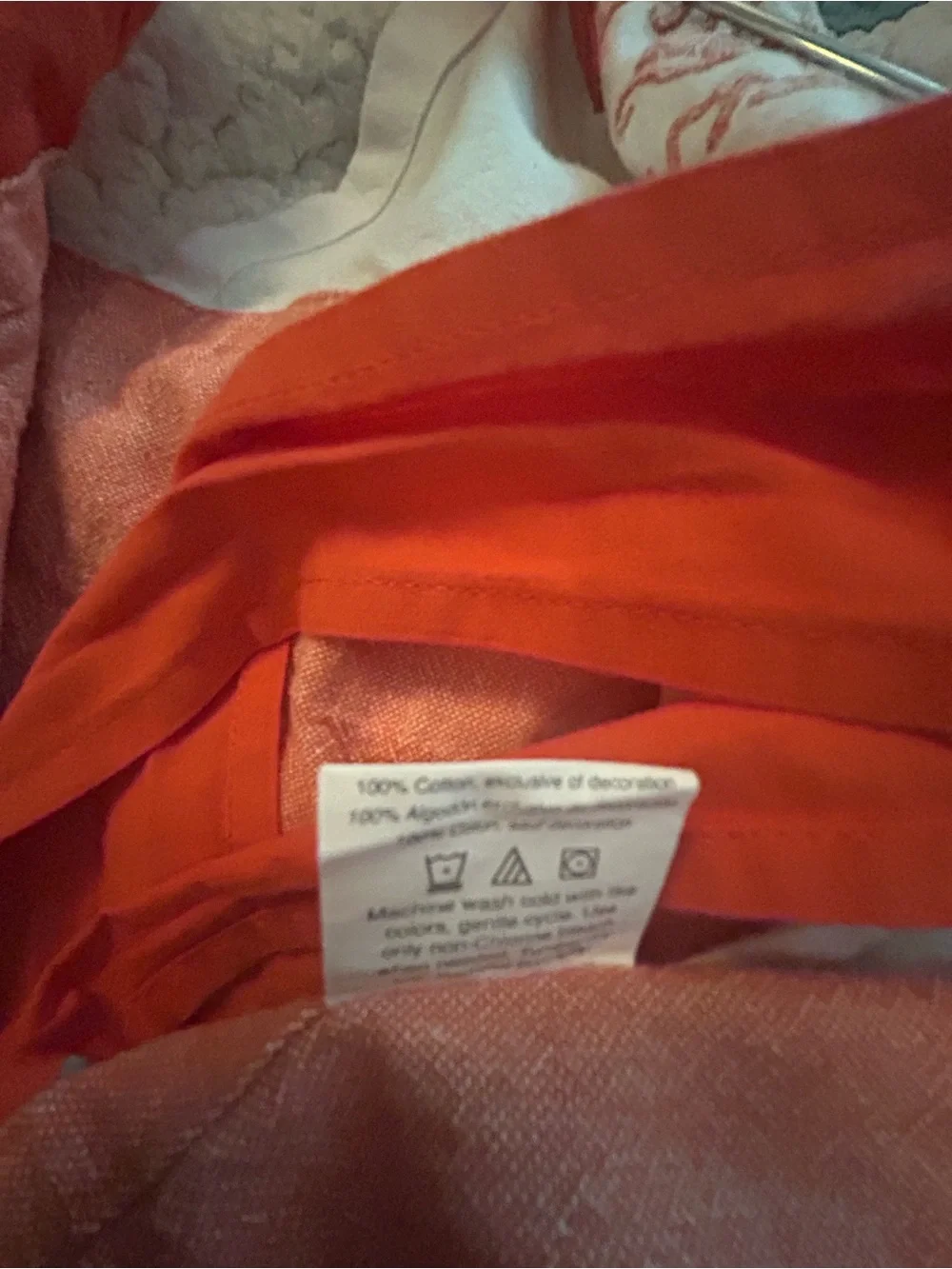 Hobby Lobby Pumpkin Spice Apron Dress - Fall Themed Orange & White